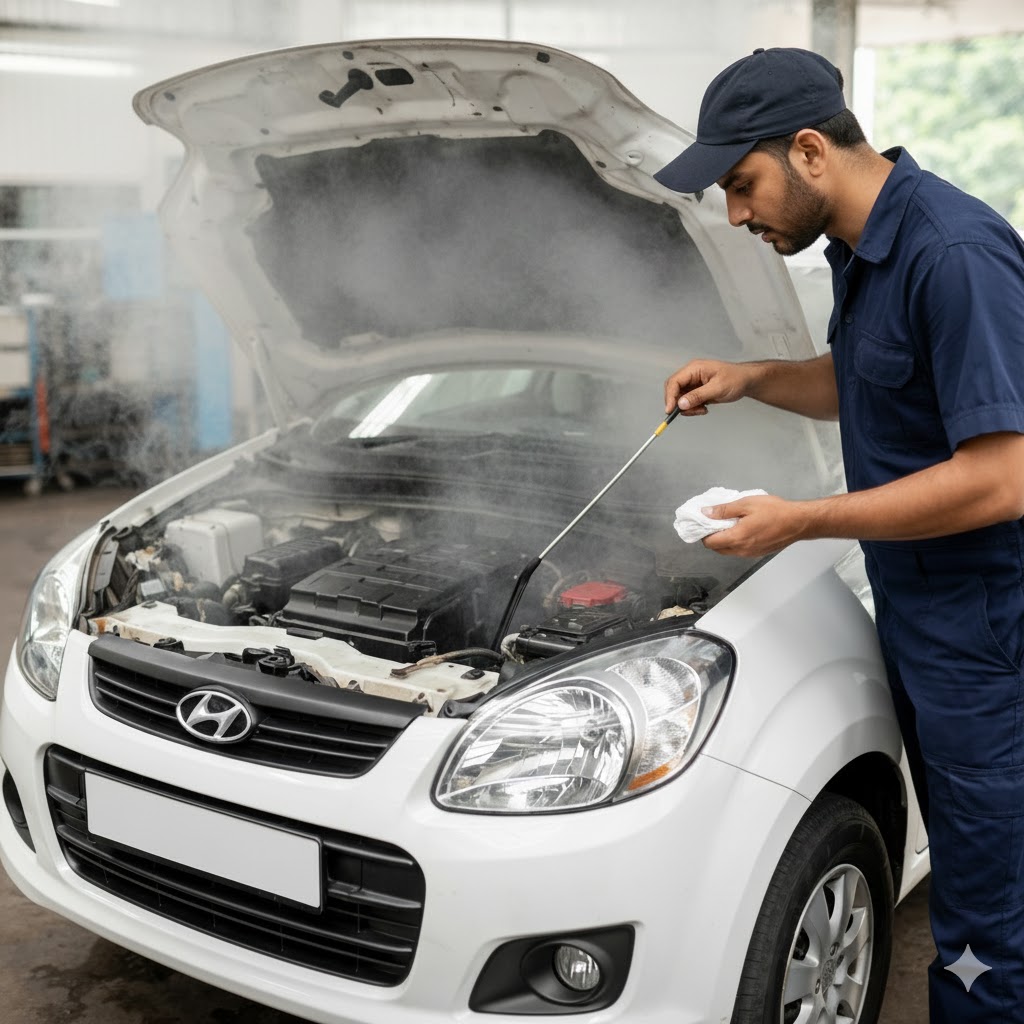 Car Overheating Inspection